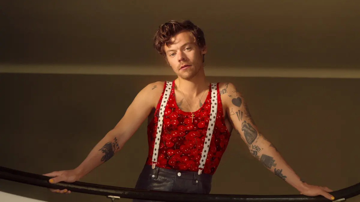 Harry Styles para o videoclipe de 