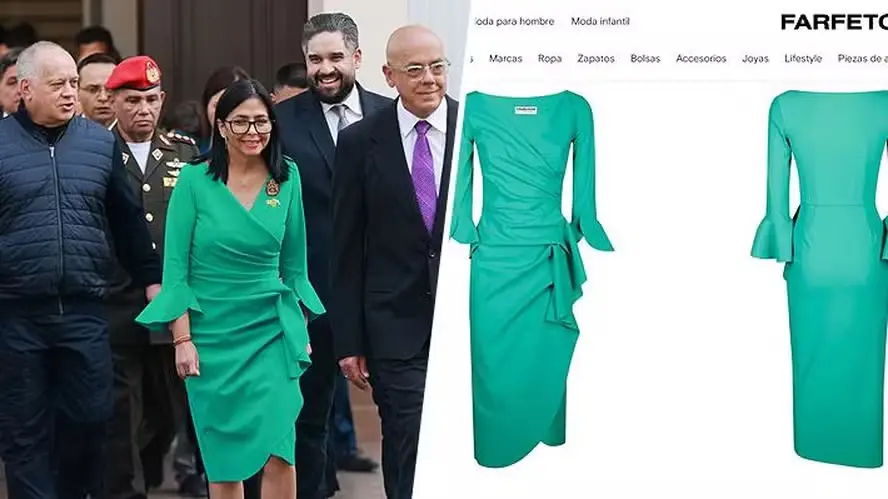 Valor do vestido da presidente da Venezuela é alvo de críticas; veja o preço