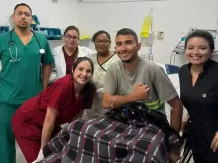 Roberto Tomaz foi encontrado com vida (Foto: Reprodução / Sesa-PR)
