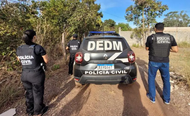 Idoso foi preso após se masturbar (Foto: Polícia Civil MT)