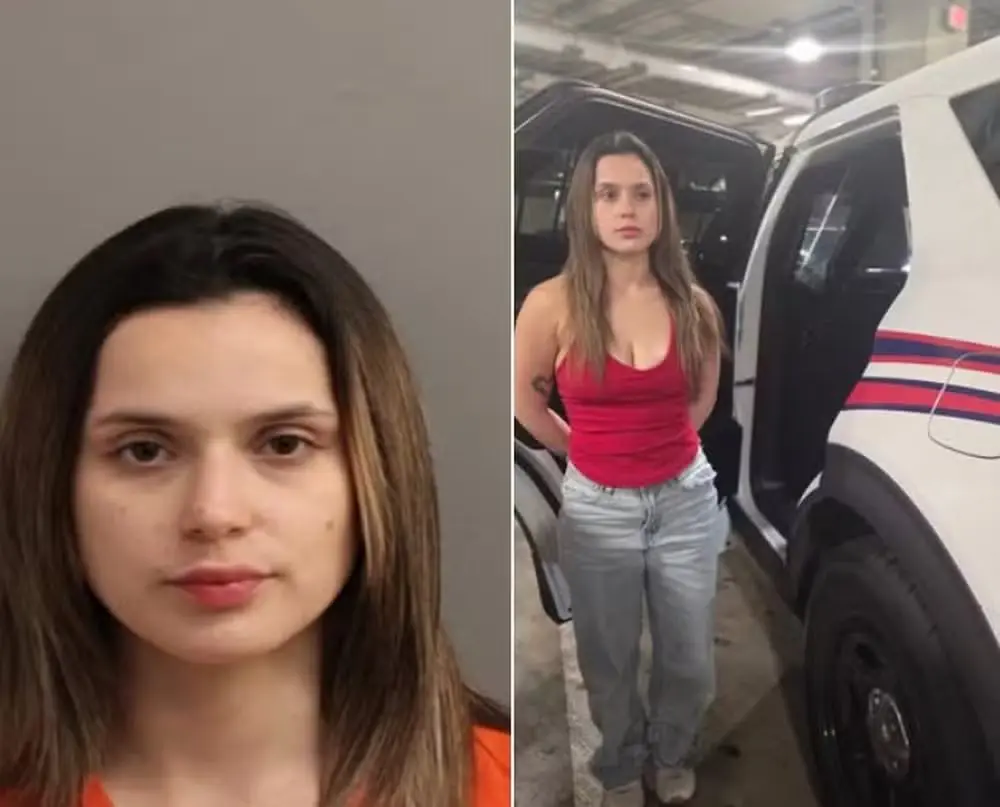 Aralyn Martinez foi presa após agredir mulher (Foto: Reprodução)