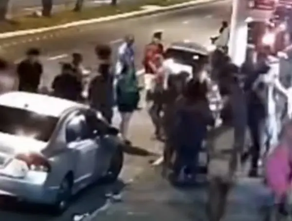 Acidente deixou um morto e dois gravemente feridos (Foto: Reprodução / Rocha Notícias)