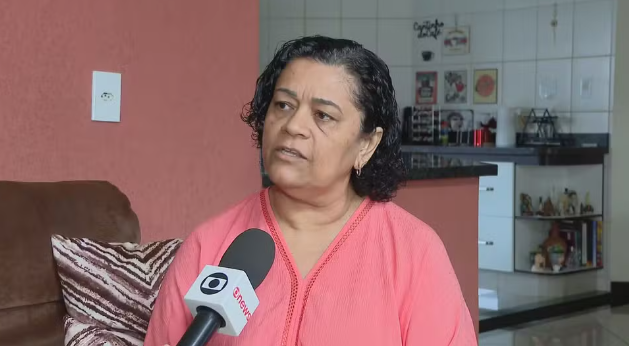 Kássia Leão relata morte da mãe (Foto: TV Globo)
