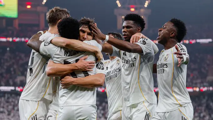 Vini Jr deu fim no jejum com a camisa do Real