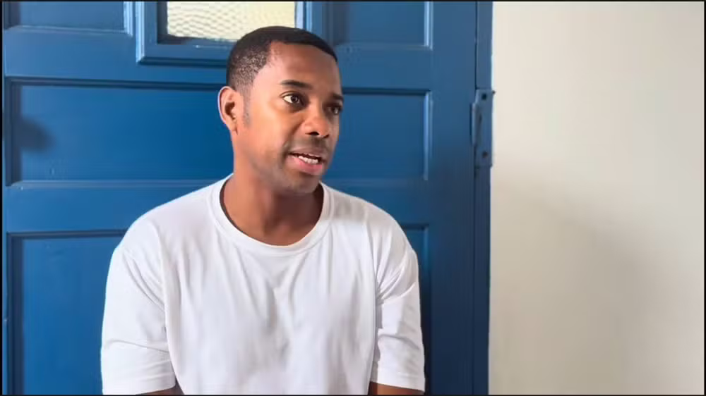 Robinho tem pena reduzida pela Justiça.  Foto: Reprodução/Conselho da Comunidade de Taubaté