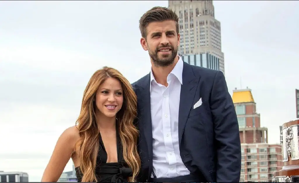 Shakira ao lado de Piqué. Foto: Reprodução/Instagram 