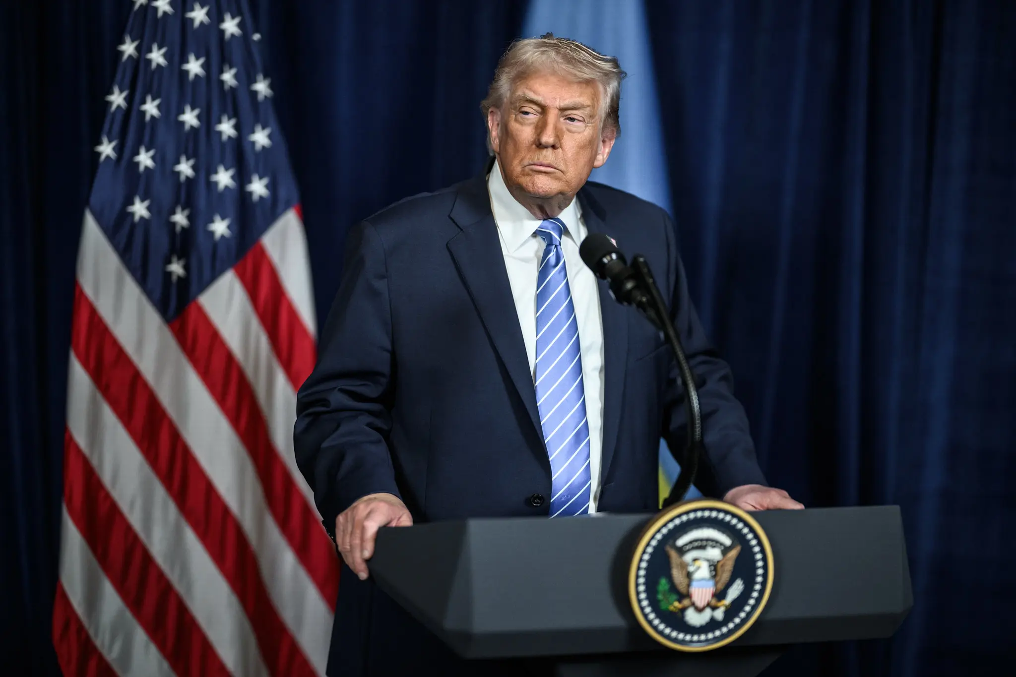 Presidente Donald Trump já declarou que os Estados Unidos deveriam assumir o controle da Groenlândia. Foto: Reprodução.