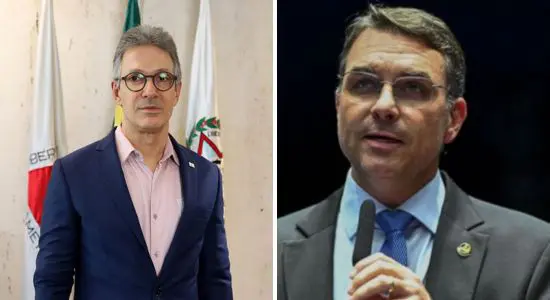 Zema e Flávio vão participar de manifestação (Foto: Reprodução)