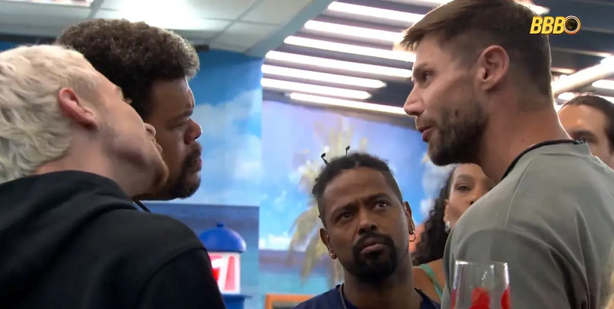 BBB 26 tem treta entre Babu, Jonas e Juliano Floss após 'Sincerão'; vídeo. Reprodução: TV GLOBO/GSHOW