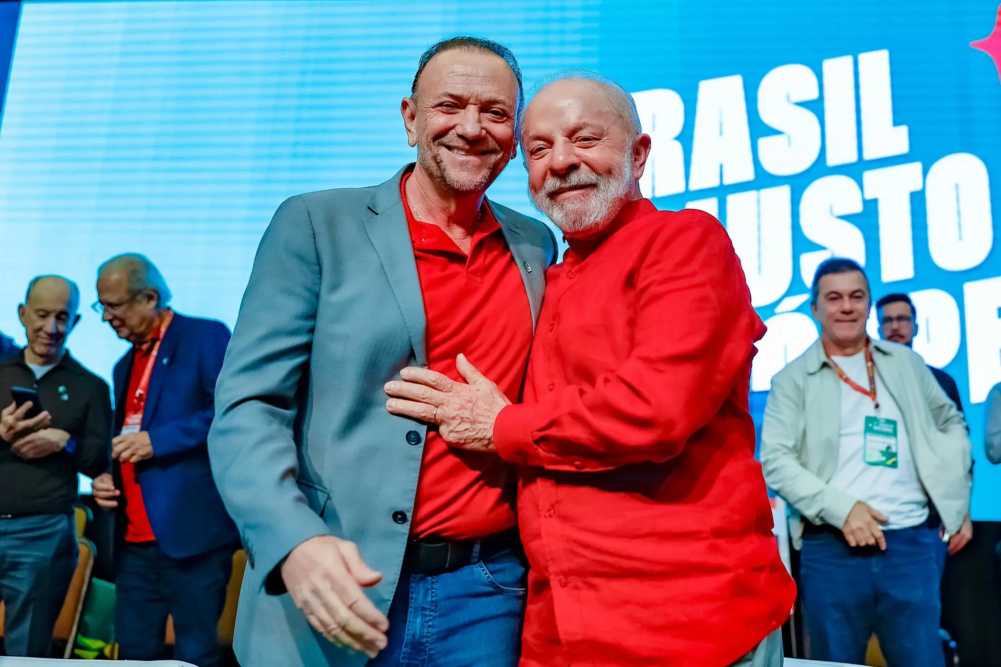 Edinho Silva revela convicção na reeleição de Lula (Foto: Foto: Ricardo Stuckert)