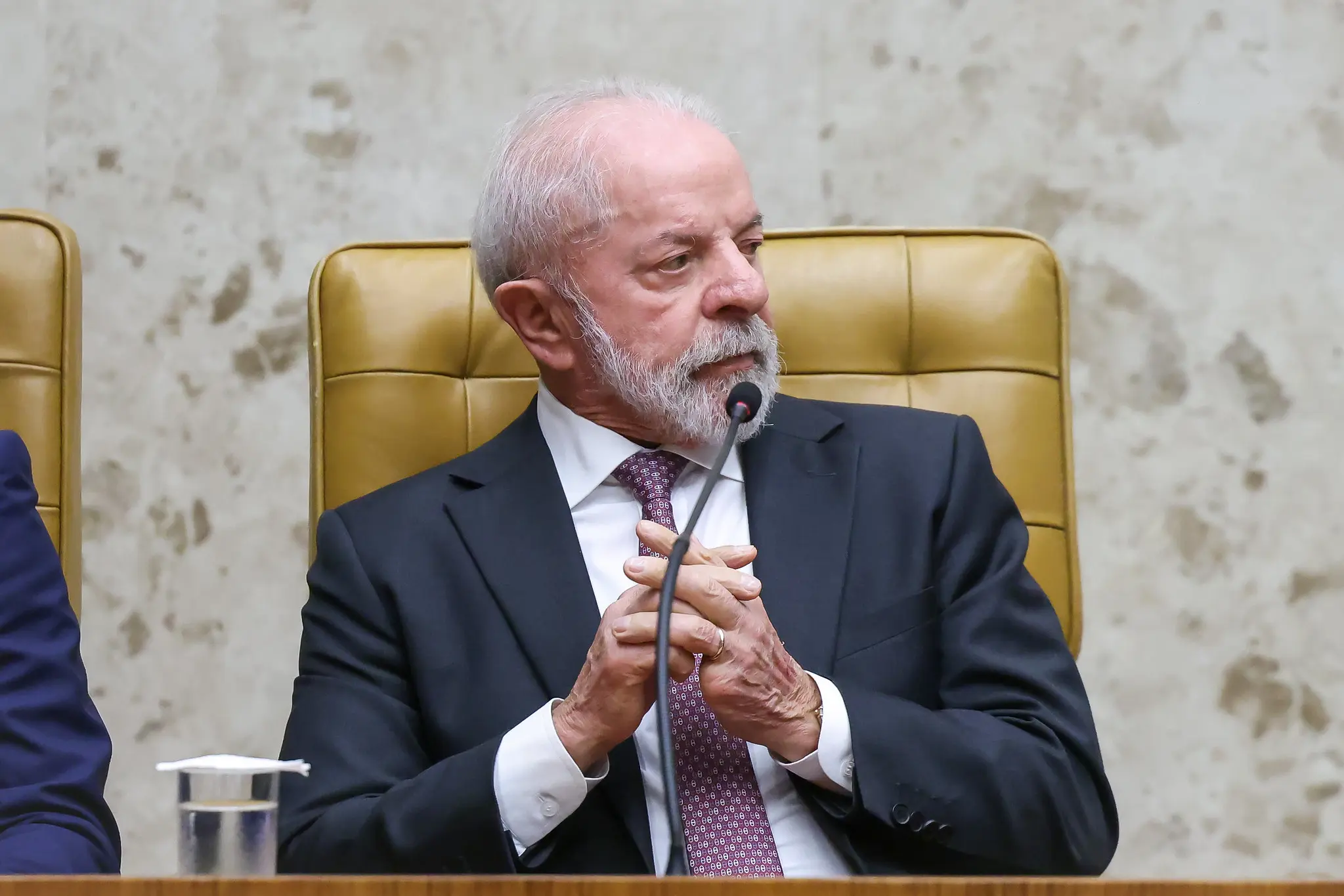 Lula participou de Sessão Solene no STF (Foto: Gustavo Moreno/STF)