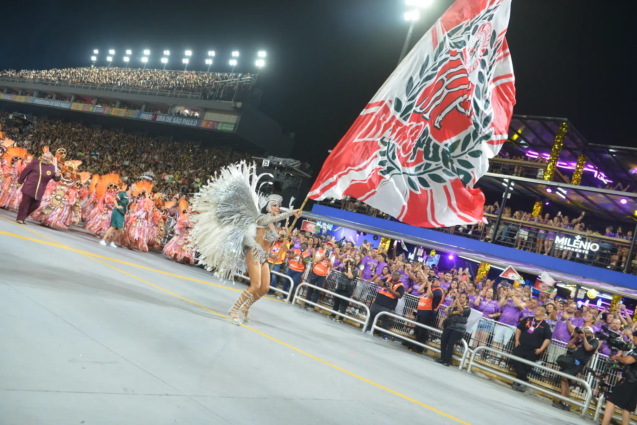 Mocidade Alegre diminui vantagem da Vai-Vai como maior campeã do Carnaval de SP (Foto: Felipe Araujo /Liga-SP)