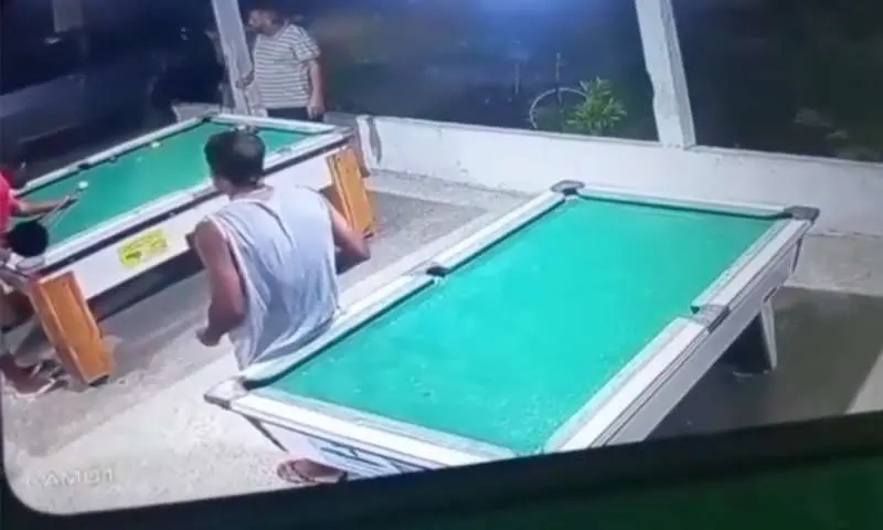 Assessor parlamentar é executado enquanto jogava sinuca; veja o vídeo