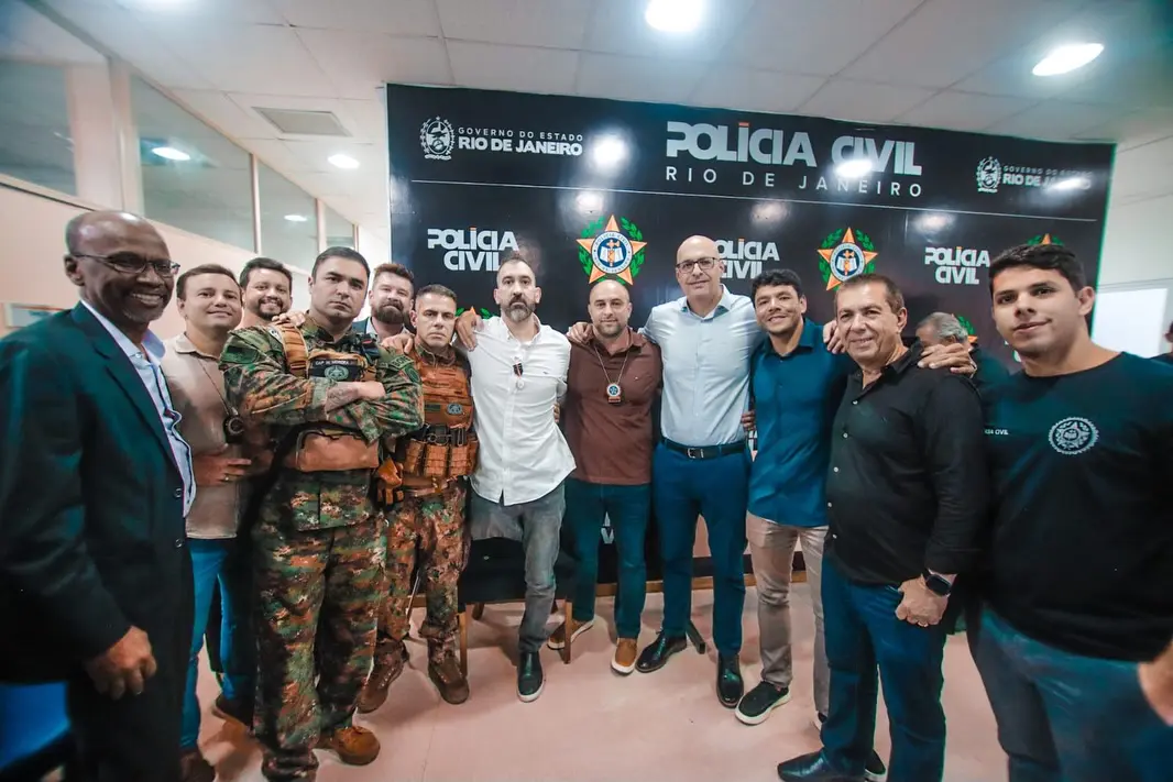 Delegado que perdeu perna em megaoperação contra o CV faz revelação surpreendente (Foto: Polícia Civil do Estado do Rio de Janeiro)