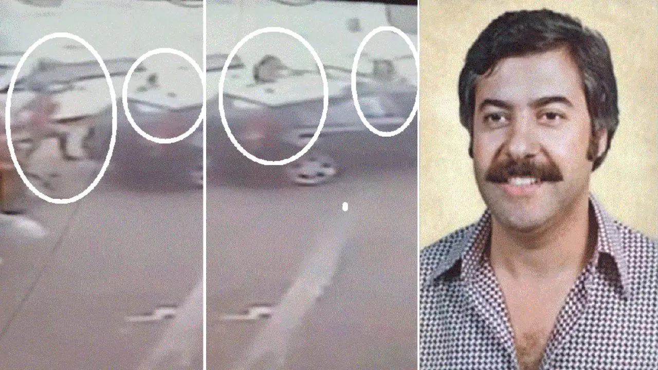 Câmera mostra momento do ex-prefeito Rubens Barreto sendo atacado  (Foto: Reprodução/Redes sociais/Arquivo pessoal)