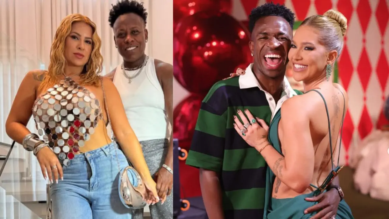 Neném e Thais, Virginia e Vini Jr. (Reprodução/Redes Sociais)