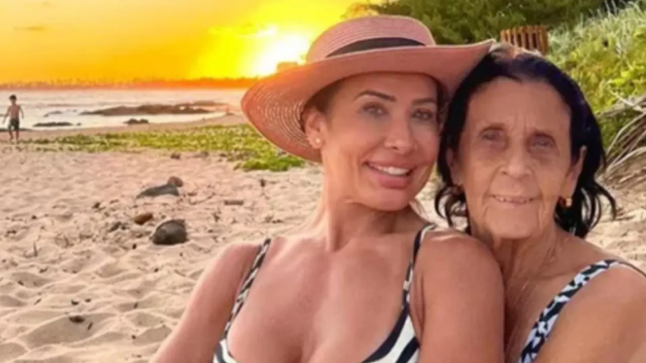 Scheila Carvalho e sua mãe Eunice (Reprodução/Redes Sociais)