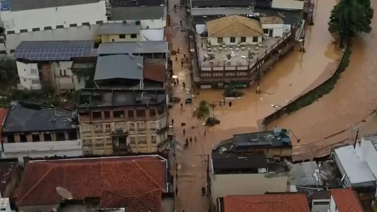 Temporal em Minas Gerais (Foto:  Hélio de Souza)