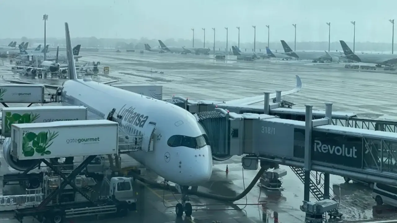 Avião Lufthansa (Reprodução/Redes Sociais)