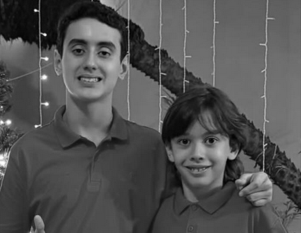 Filhos de secretário escreveram carta ao pai antes de serem mortos por ele (Foto: Redes Sociais)