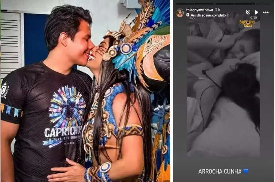 Ex-namorado de Marciele do ‘BBB 26’ apoia ficada e conchinha com Jonas: ‘Arrocha cunhã’