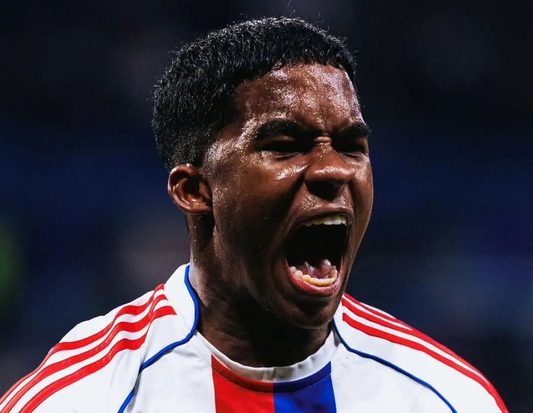 Endrick surpreende elenco de novo clube com presente especial (Foto: Redes Sociais)