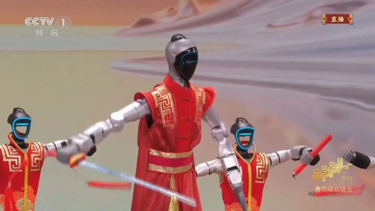 Robôs humanoides celebram Ano-Novo Chinês com apresentação de Kung Fu; vídeo