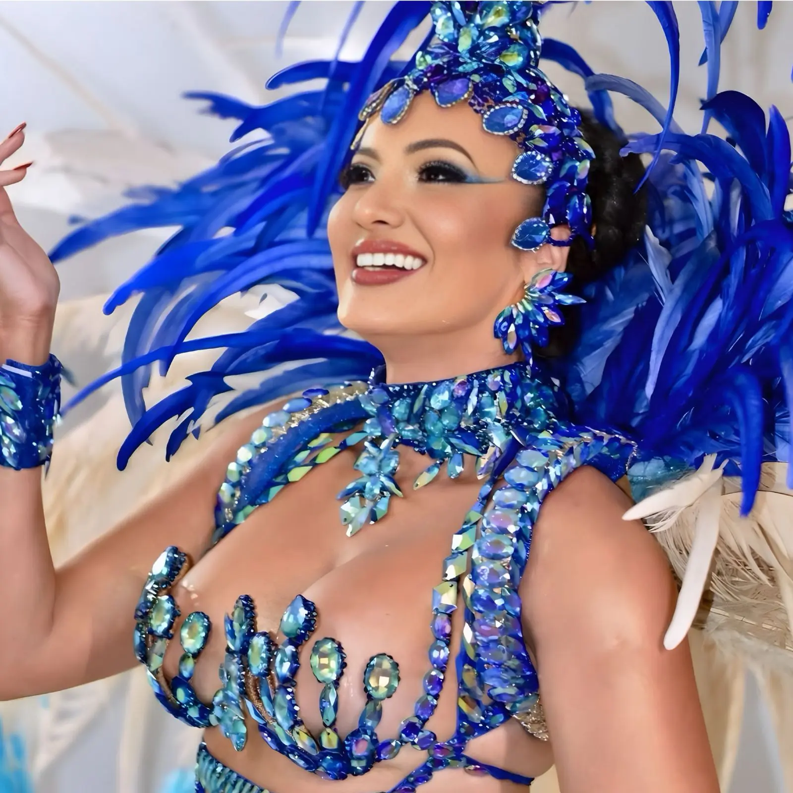 Exclusivo: Rainha da bateria comenta força e simbolismo de enredo sobre Lula (Foto: Luzmar Schaider)