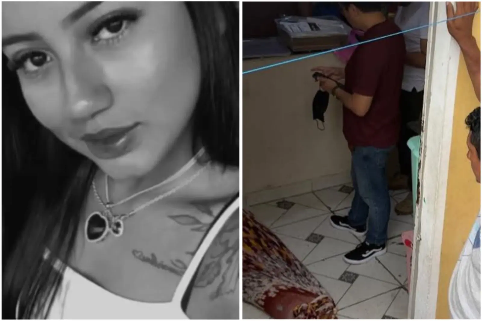 Criança achava que mãe dormia e revelou morte de designer de sobrancelha após videochamada com o pai (Foto: Reprodução)