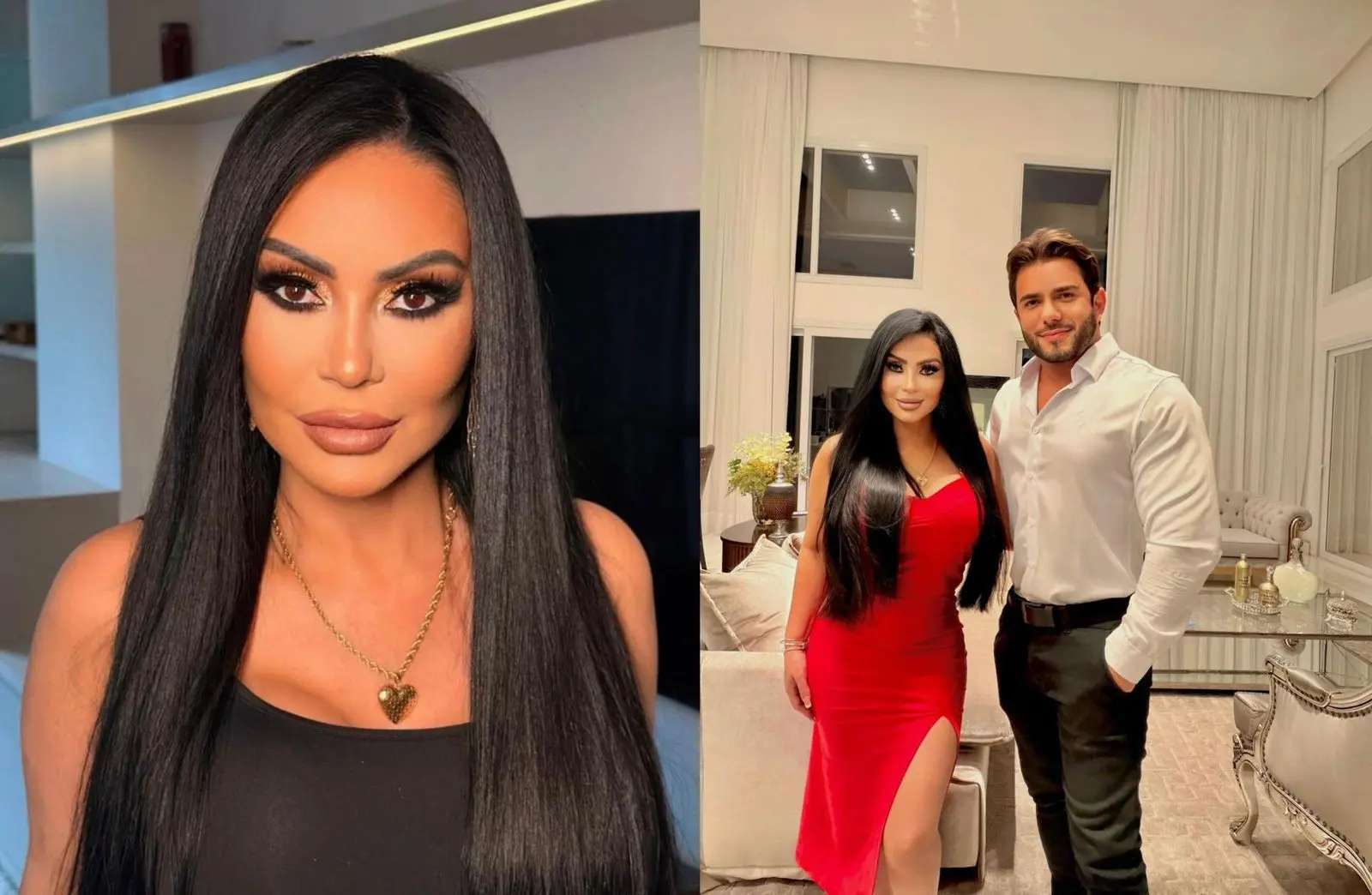 Ana Paula se relaciona com Luan Salgado, 15 anos mais jovem (Foto: Reprodução / Redes Sociais)