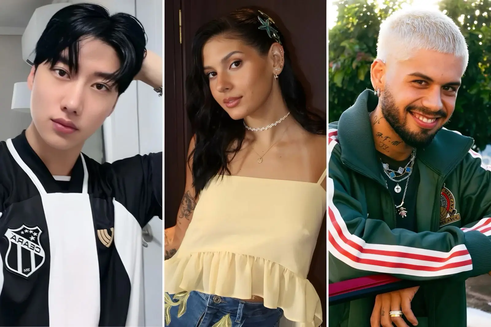 Zé Felipe estava lá? Coincidência marca encontro de Ana Castela com influenciador coreano (Foto: Reprodução/Redes sociais)