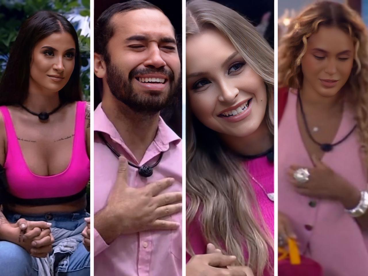Eliminações em edições anteriores com o mesmo tom de look || Reprodução: Globoplay 