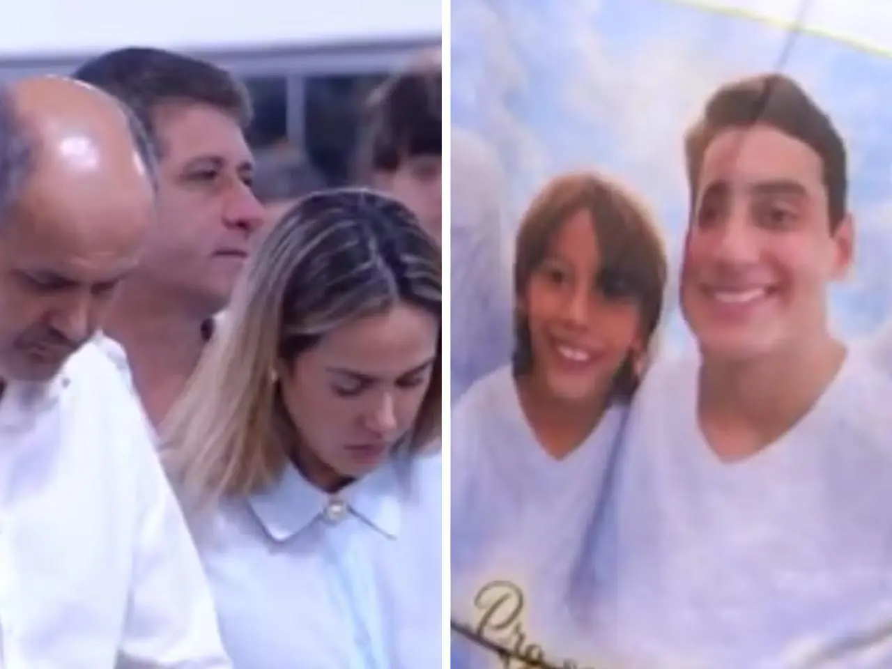 Missa de Sétimo Dia dos netos do prefeito de Itumbiara é marcada por forte emoção || Reprodução: Redes Sociais 