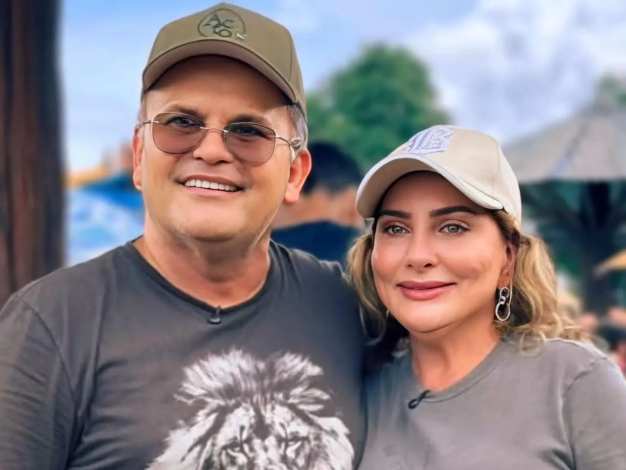 O prefeito Luiz Carlos do Posto e a primeira-dama Suzana Scarparo || Reprodução: Redes Sociais 