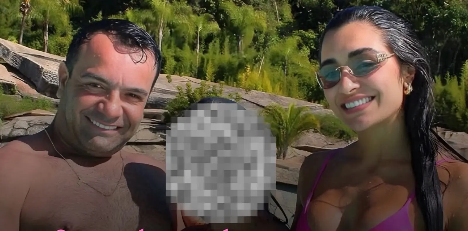 Veja o momento em que pai de Duda Freire é preso (Foto: Reprodução/Redes sociais)