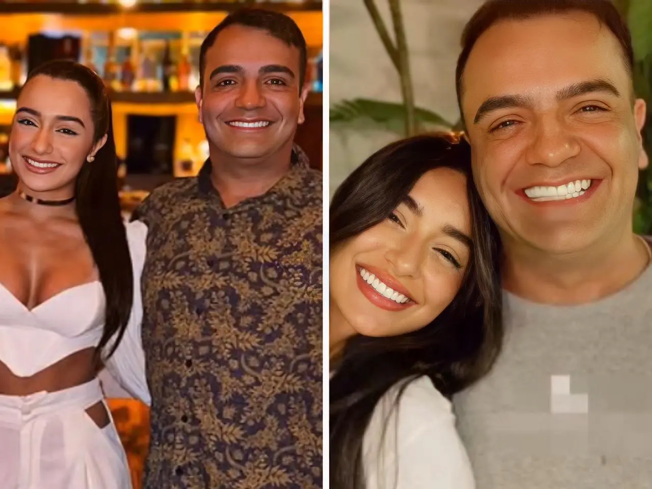 Duda Freire e o pai || Imagens/Reprodução: Redes Sociais 
