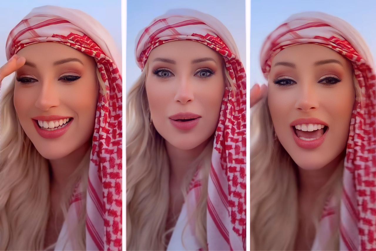 a influenciadora Erika Francine em Dubai || Reprodução: Redes Sociais 