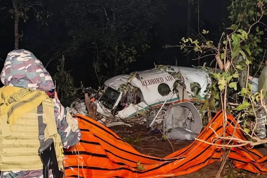 Sete pessoas morrem após queda de ambulância aérea na Índia