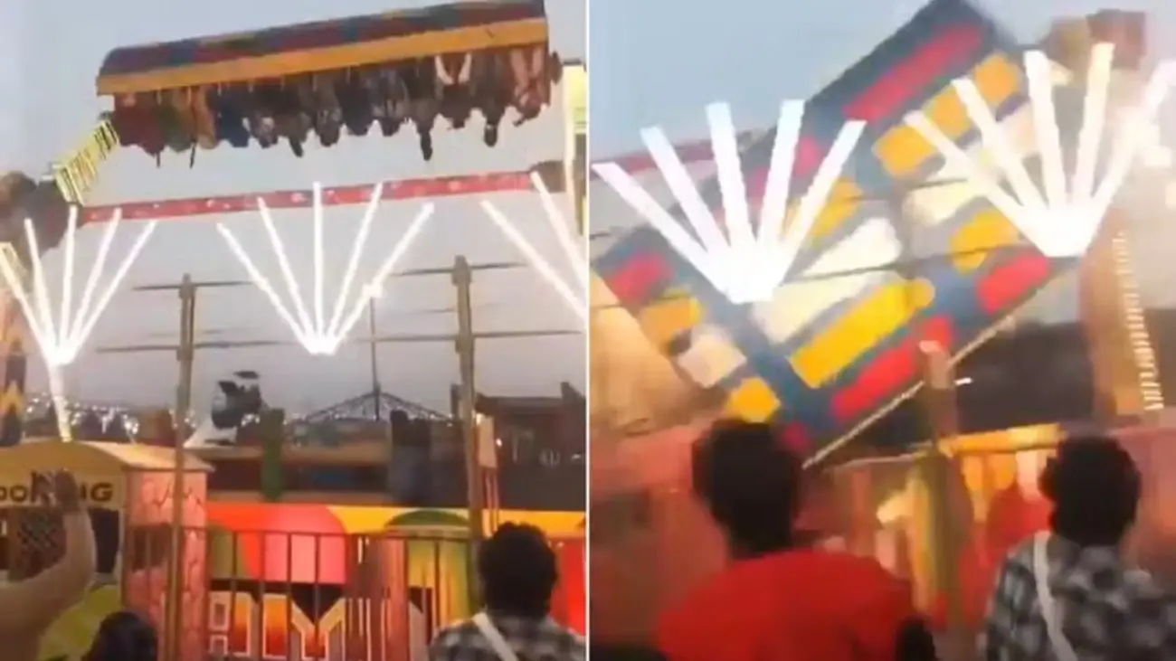 Brinquedo desaba, mata policial e deixa feridos em parque de diversões