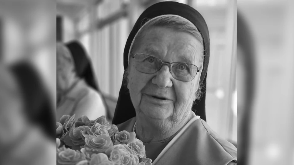 Nadia Gavanski, freira morta neste domingo. Foto: Redes sociais 