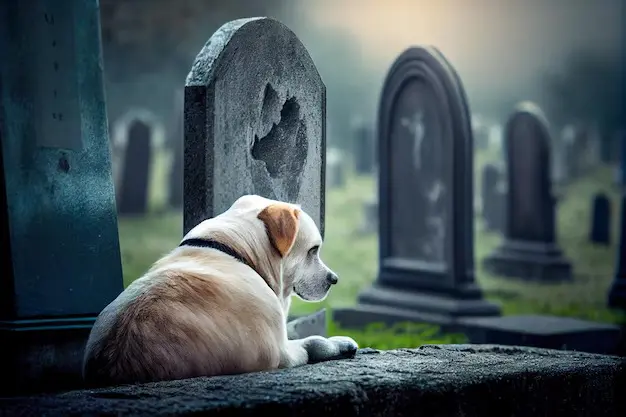 Lei sancionada em São Paulo permite que cães e gatos sejam enterrados em jazigos familiares. Foto: Freepik.
