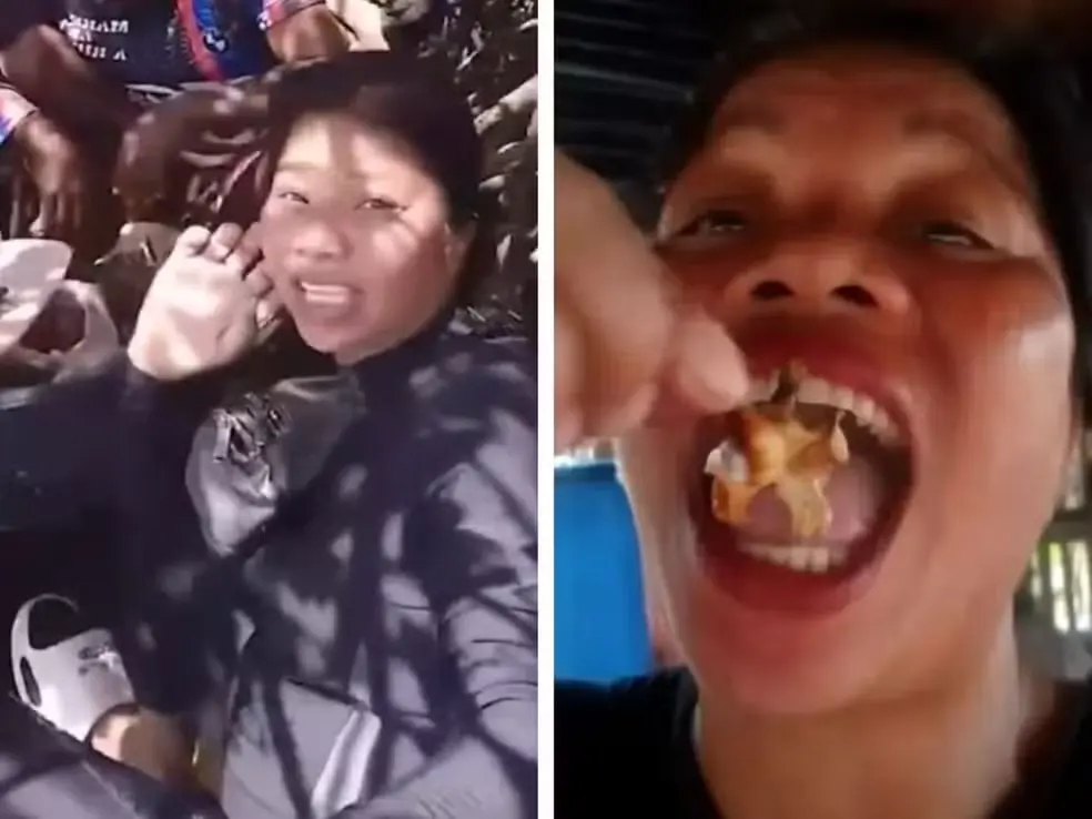 A influenciadora Emma Amit morreu após consumir o chamado “caranguejo-do-diabo” na cidade de Puerto Princesa. Foto: Divulgação.