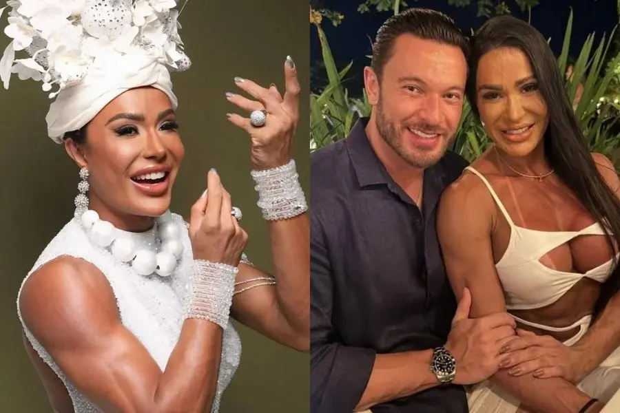 Gracyanne Barbosa desabafa sobre novo namoro no Baile da Vogue