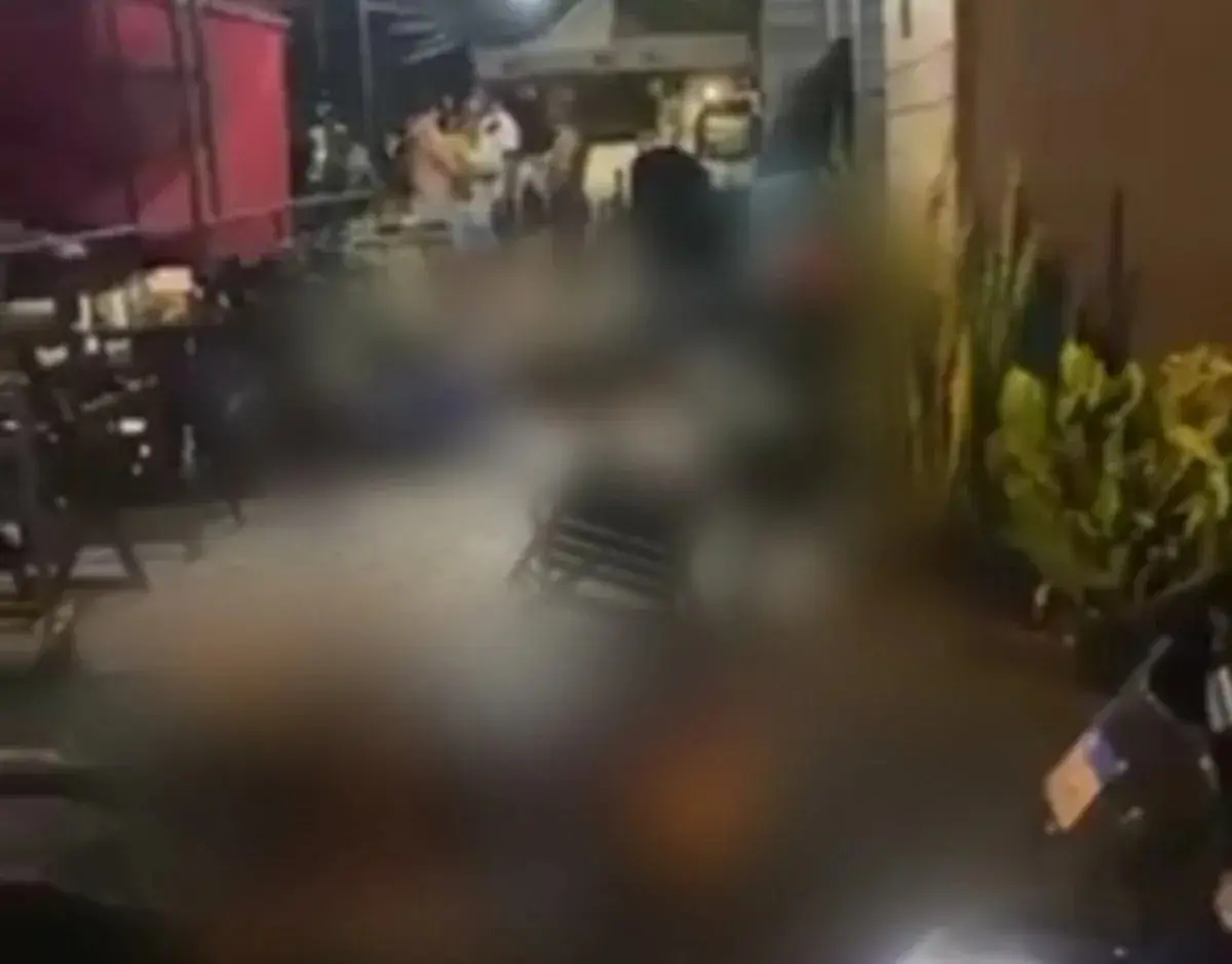 Chacina em bar deixa seis mortos em área dominada por milícia (Foto: Reprodução/Redes sociais)