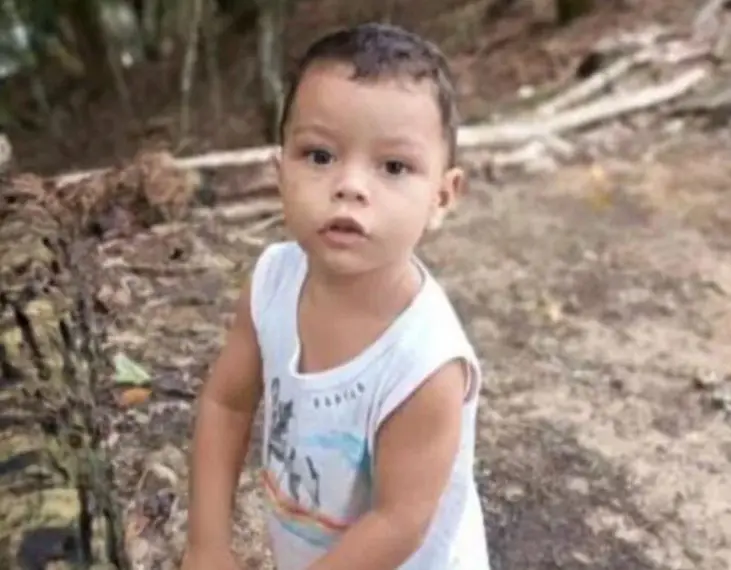 Corpo de Davi Gabriel foi encontrado em igarapé (Foto: Reprodução)