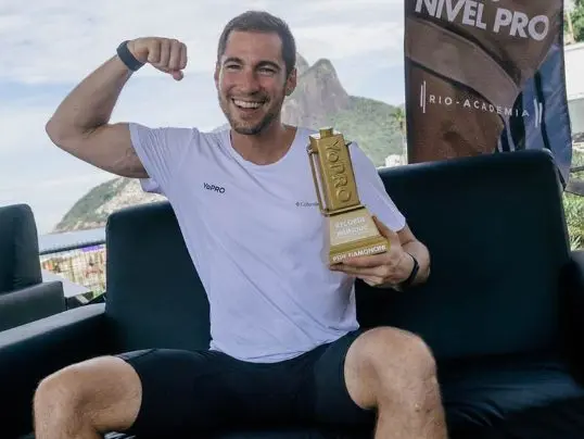 Pepe Fiamoncini quebrou recorde mundial (Foto: Divulgação)