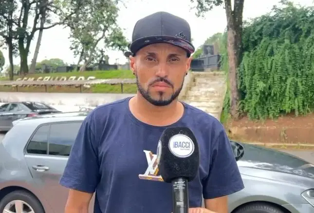 Jhonatan de Almeida, colega de trabalho de Dona Ione (Foto: Reprodução)