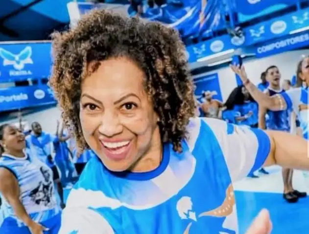 Mulher morreu durante ensaio da Portela (Foto: Reprodução)