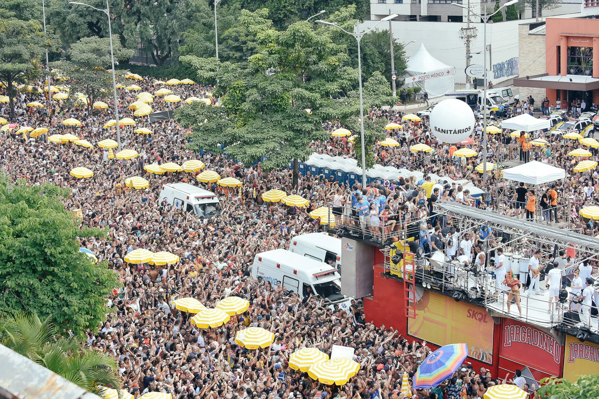 Carnaval demanda cuidados com a saúde e hidratação (Foto: SECOM - Prefeitura de São Paulo)