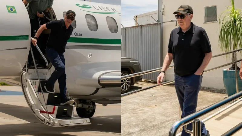 Ancelotti desembarca no Brasil para aproveitar Carnaval (Fotos: Camila Lobo)